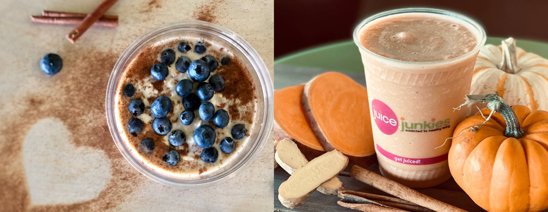 fall in love with cinnamon Juice Junkies